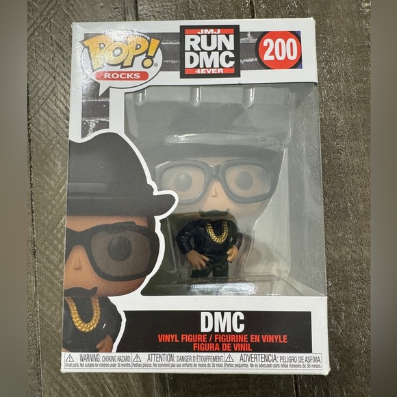 FUNKO POP NIB Pop Rocks Run DMC 200 DMC - Picture 1 of 6